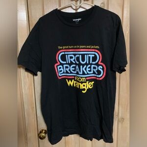 Wrangler Black Circuit Breakers Tee